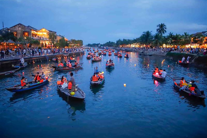 Coconut Jungle – Hoi An City – Boat Ride  & Release Flower Lantern